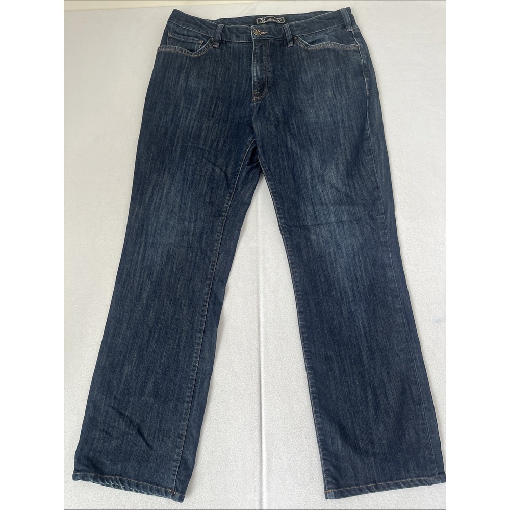 34 Heritage Charisma Jeans Mens 38x34 fits 36x31 Blue Straight Leg Stretch Denim